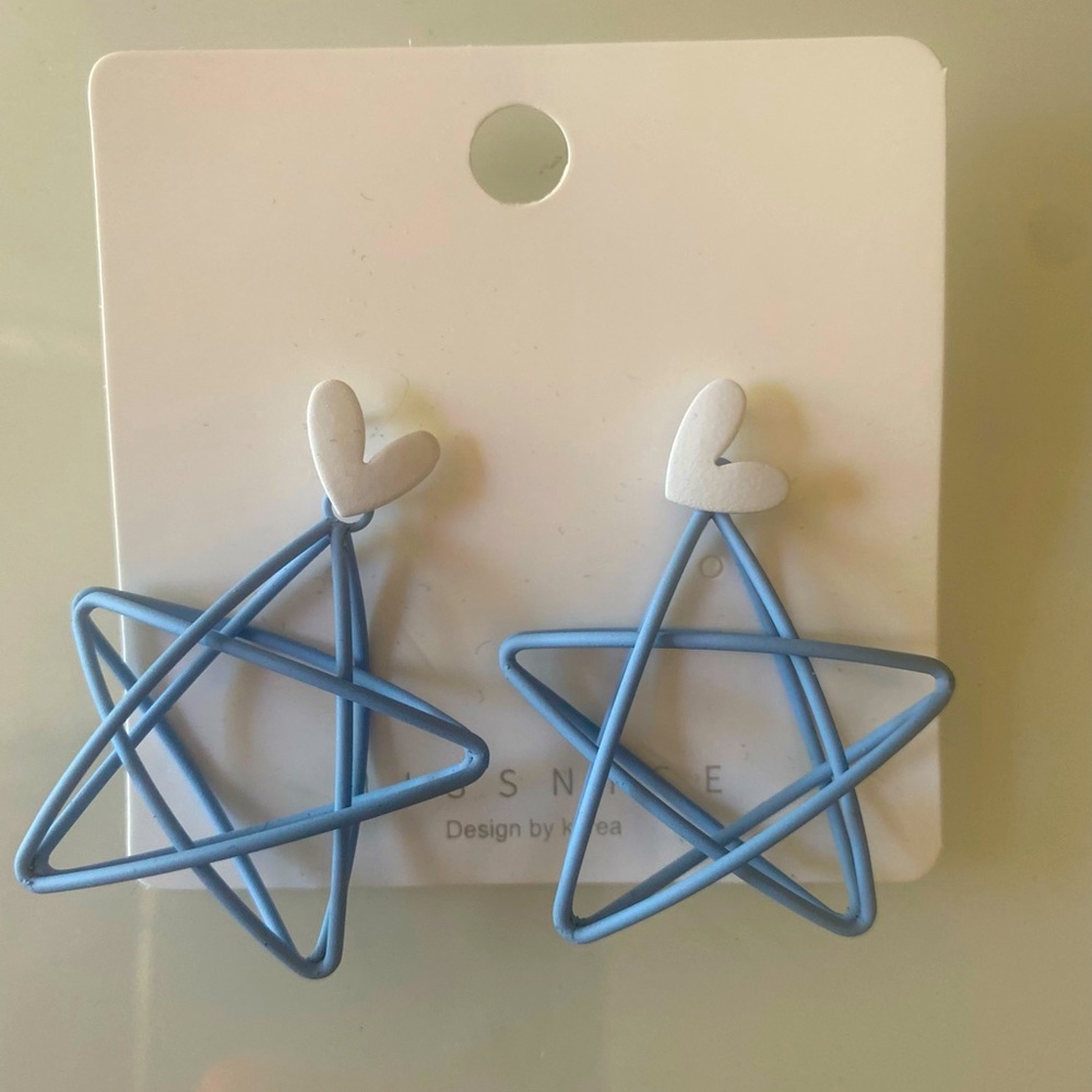 Star earrings